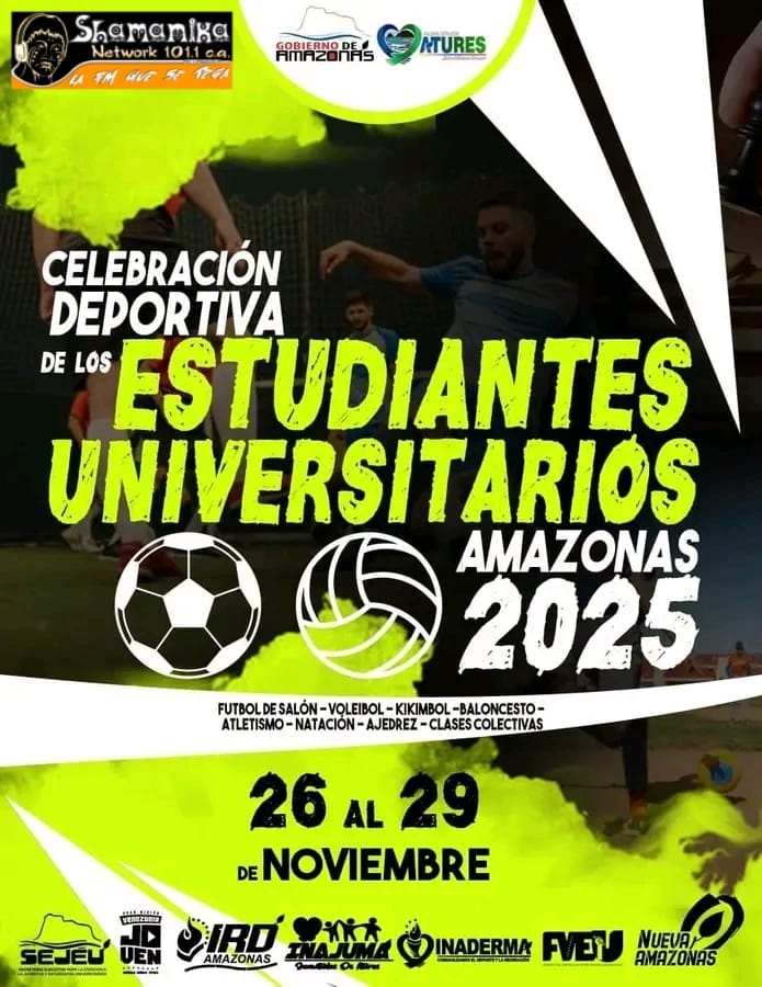 REGIONAL: EL DEPORTE ENCIENDE LA CELEBRACIÓN DEL MES DEL ESTUDIANTE UNIVERSITARIO EN AMAZONAS