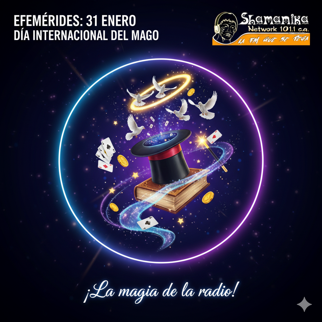 Efemerides: 31 enero Día Internacional del Mago.