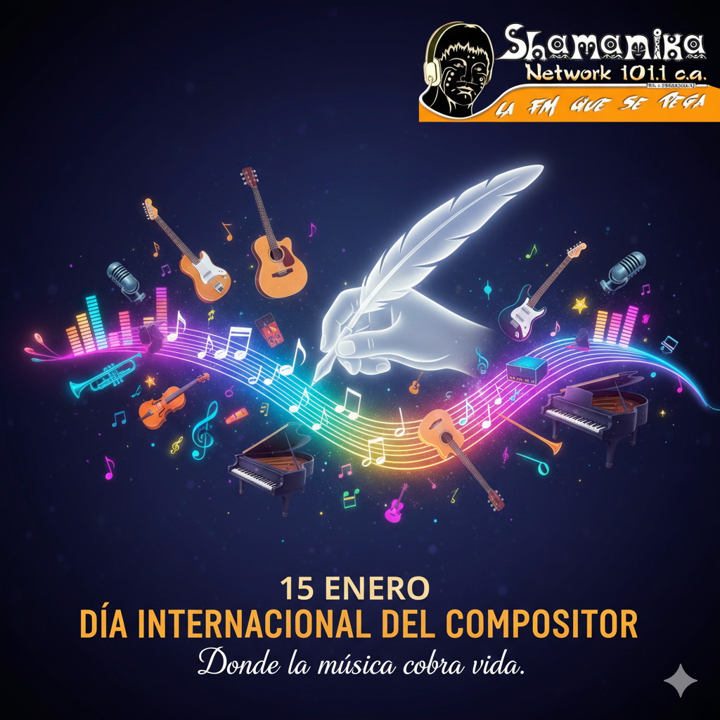 Efemerides: 15 enero Día Internacional del Compositor.