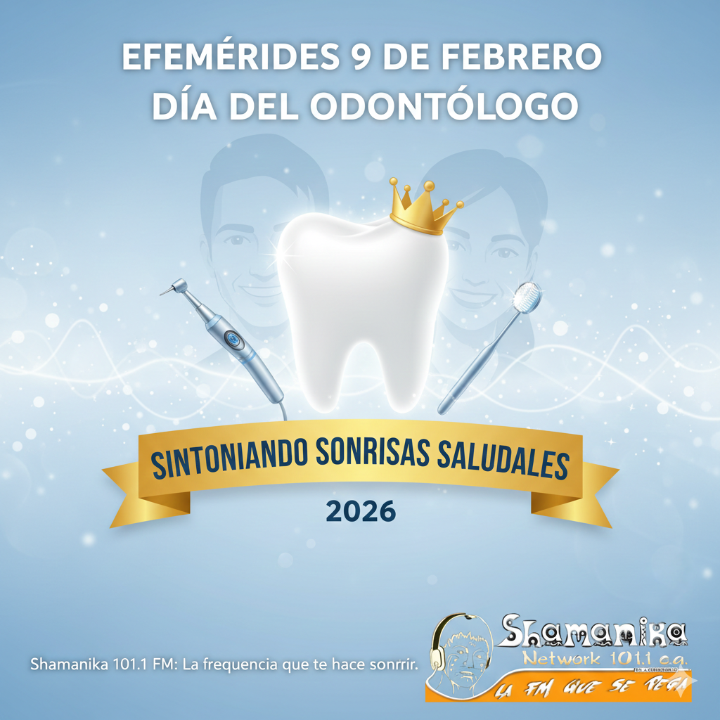 Shamanika 101.1 FM Celebra el Día del Dentista: Una Sonrisa Saludable es el Reflejo del Alma